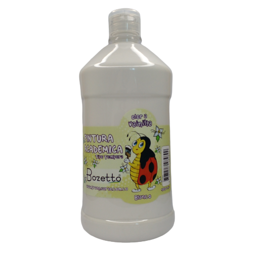 TEMPERA BOZETTO BLANCO C/OLOR VAINILLA 1000ML 29001