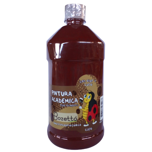 TEMPERA BOZETTO CAFE C/OLOR CAFE 1000ML 29008