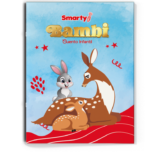 LIBRO MINICUENTO INFANTIL SMARTY: BAMBI 12 PAG