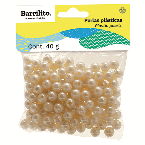 MANUALIDADES BARRILITO PERLAS PLAST PP400
