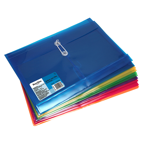 SOBRE PLASTICO BARRILITO C/HILO T/L HORIZONTAL 120FCH