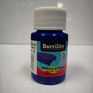 PINTURA BARRILITO ACRILICA 37ML AB306 AZUL REY