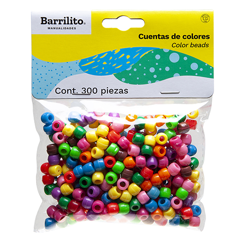 MANUALIDADES BARRILITO CUENTAS COL BL-300UD CC300