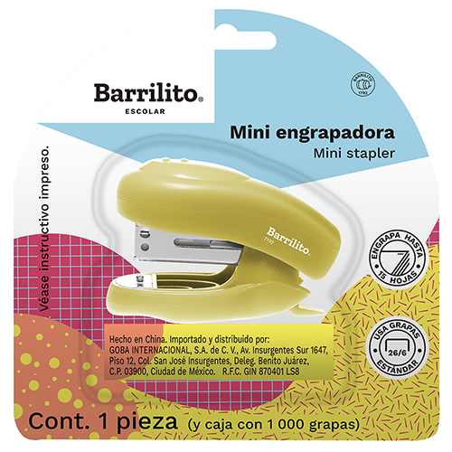 MINIENGRAPADORA BARRILITO 20H 7110 C/GRAPA 26/6