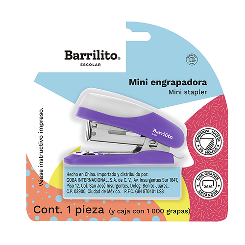 MINIENGRAPADORA BARRILITO 20H 6115A C/GRAPA 26/6