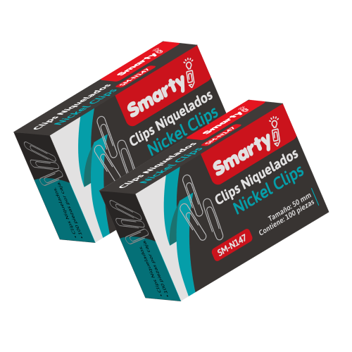 CLIPS SMARTY NIQUELADO 33MM CJ-100UD SM-N148