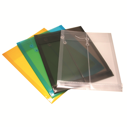 SOBRE PLASTICO DELTA C/HILO T/L VERTICAL SURTIDO DSO20