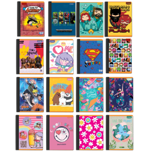 CUAD COS LIDER PEQ RAY NOTES SURT T25 100HJ 183113 UD