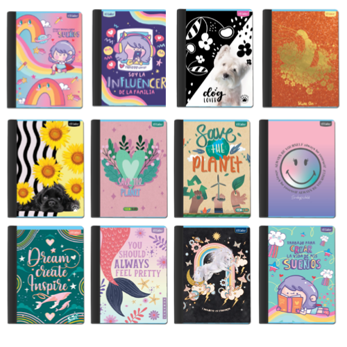 CUAD COS LIDER GDE CDO NOTES FEM T25 100HJ 183182 UD