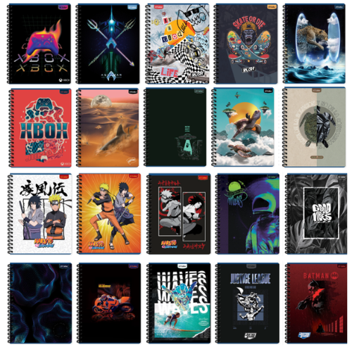 CUAD UNIV LIDER GDE RAY NOTES MASC T25 60HJ 184110 UD