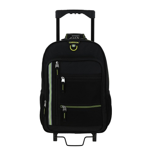 MOCHILA CHENSON CHEY 18" NG C/RODO/P/TABLET CH66508-3 A5