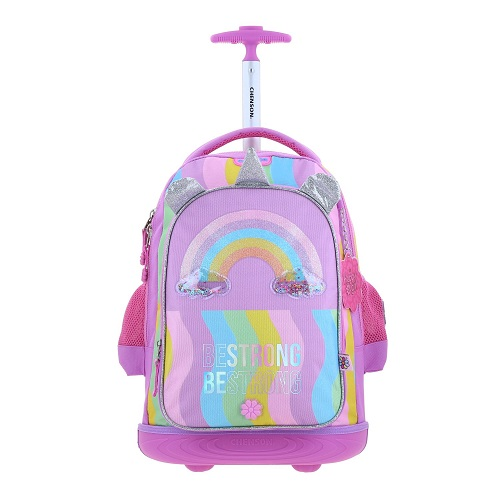 MOCHILA CHENSON  HAPPY 17" IRIS C/RODO HG70407-C A6