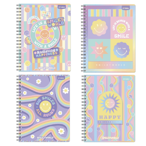 CUAD UNIV LIDER GDE RAY SMILEY TEENS FEM T26 100HJ 189139 UD