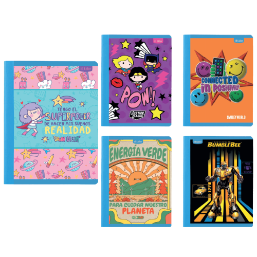 CUAD COS LIDER PEQ PAU SURTIDO NOTES UNISEX T26 100HJ 197134 UD