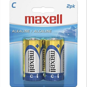 BATERIA MAXELL ALKALINA C LR14 1-PAR 723320
