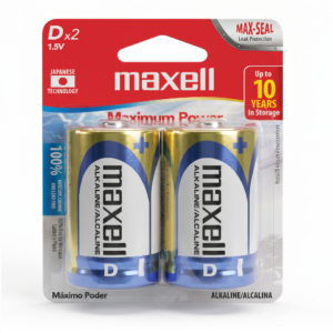 BATERIA MAXELL ALKALINA D LR20 1-PAR 723020
