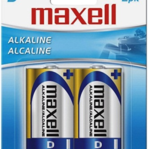 BATERIA MAXELL ALKALINA D LR20 1-PAR 723020